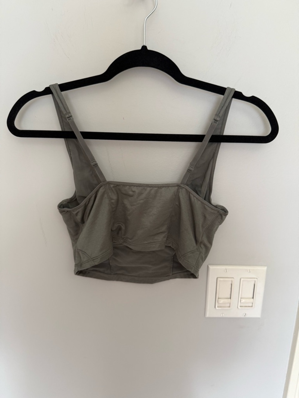 SKIMS Gray Underwire Longline Bralette – Size Small (S/P) - Picture 4 of 4